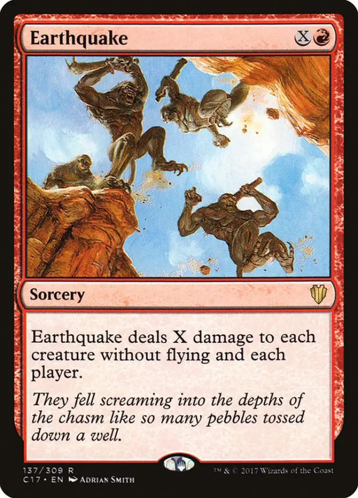 Earthquake [Commander 2017] - MTG Single