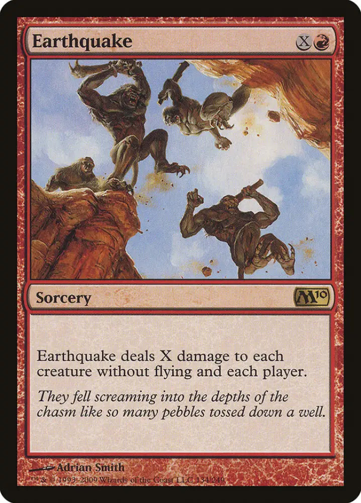 Earthquake [Magic 2010] - MTG Single
