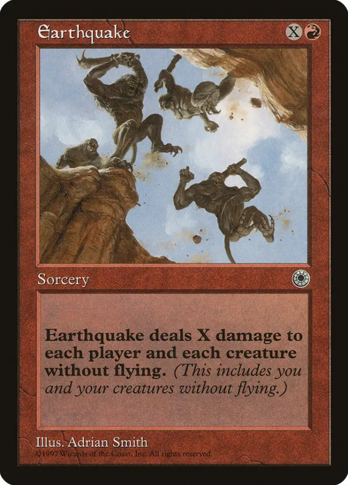 Earthquake [Portal] - MTG Single
