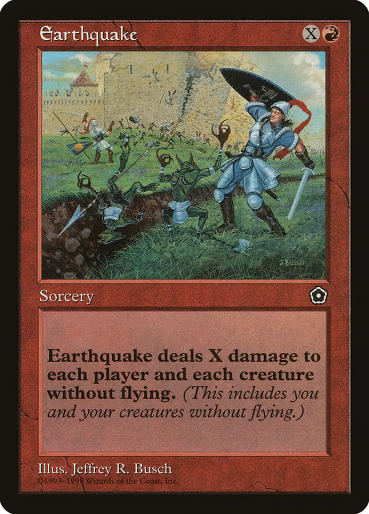 Earthquake [Portal Second Age] - MTG Single