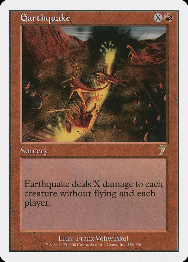 Earthquake [Seventh Edition] - MTG Single