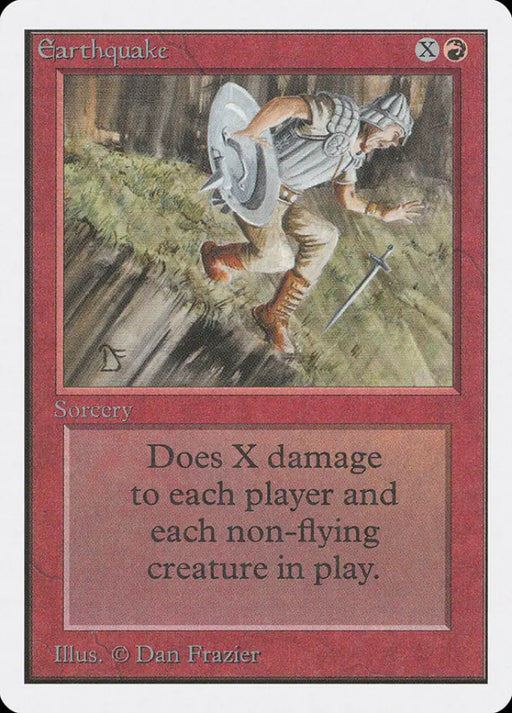 Earthquake [Unlimited Edition] - MTG Single