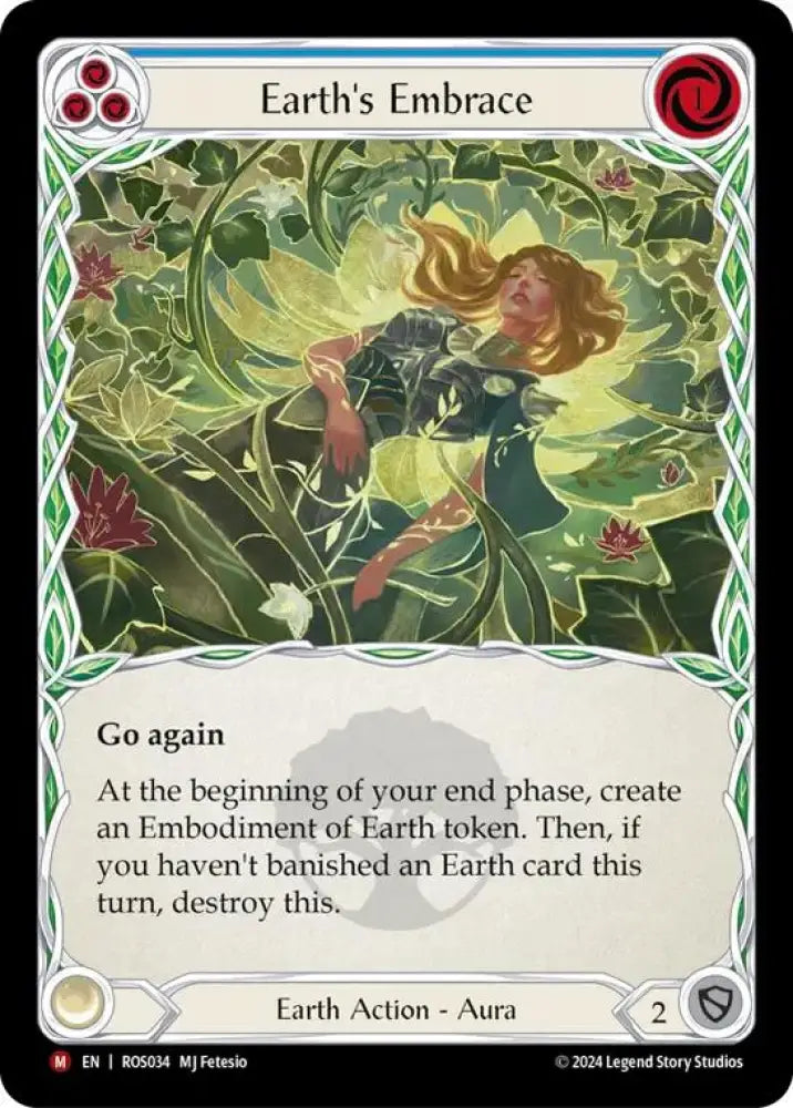 Earth’s Embrace [Rosetta] Rainbow Foil - Flesh And Blood Single