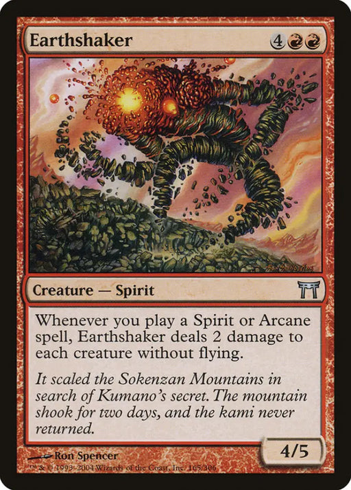 Earthshaker [Champions of Kamigawa] - MTG Single