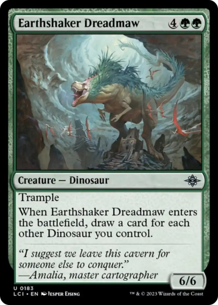 Earthshaker Dreadmaw [The Lost Caverns of Ixalan] - MTG Single