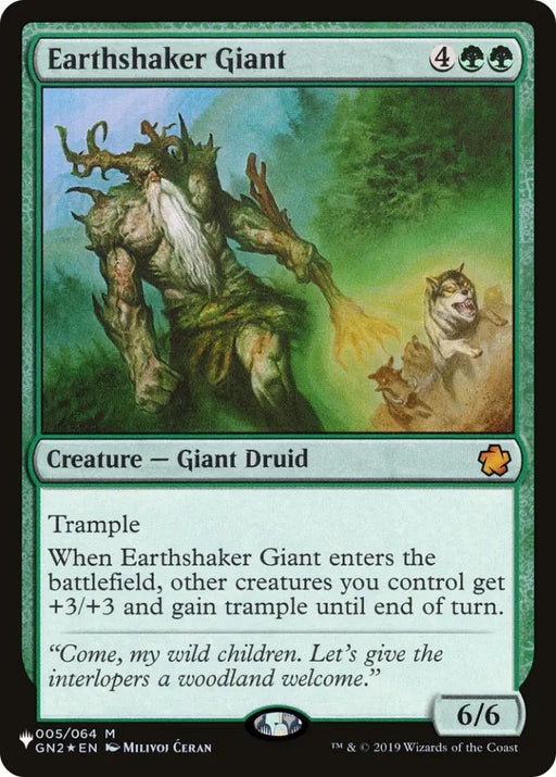 Earthshaker Giant [The List] - MTG Single