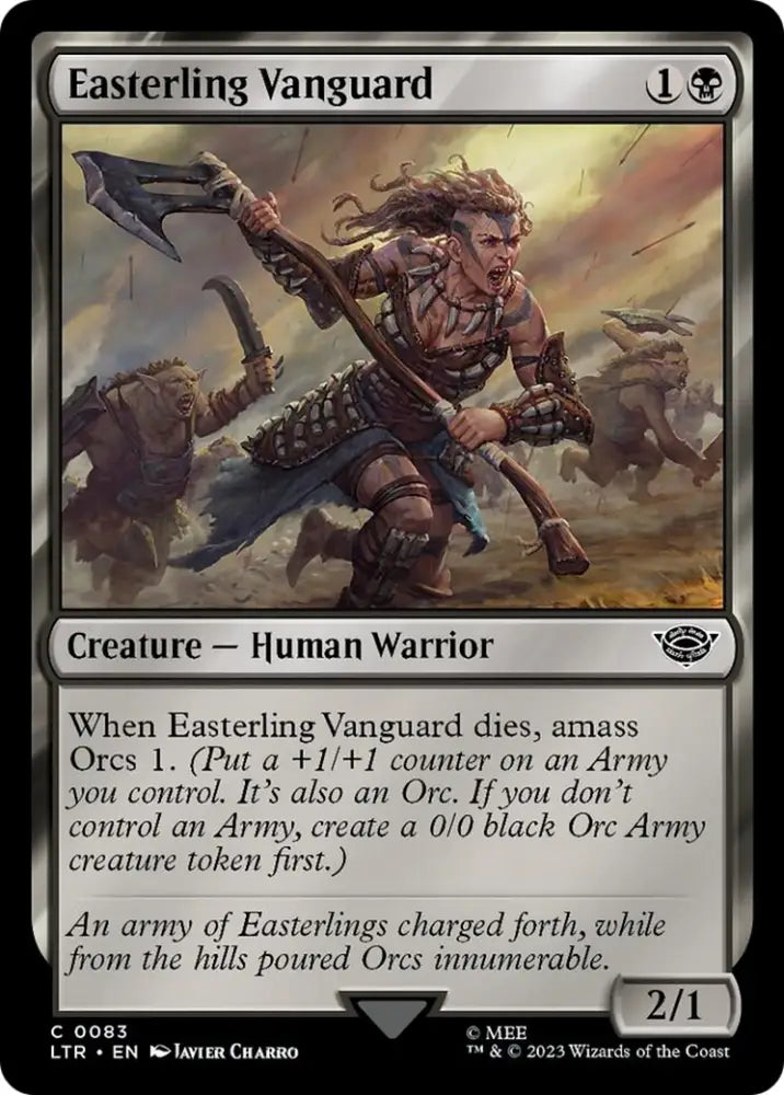 Easterling Vanguard [The Lord of the Rings: Tales of Middle-Earth] - MTG Single