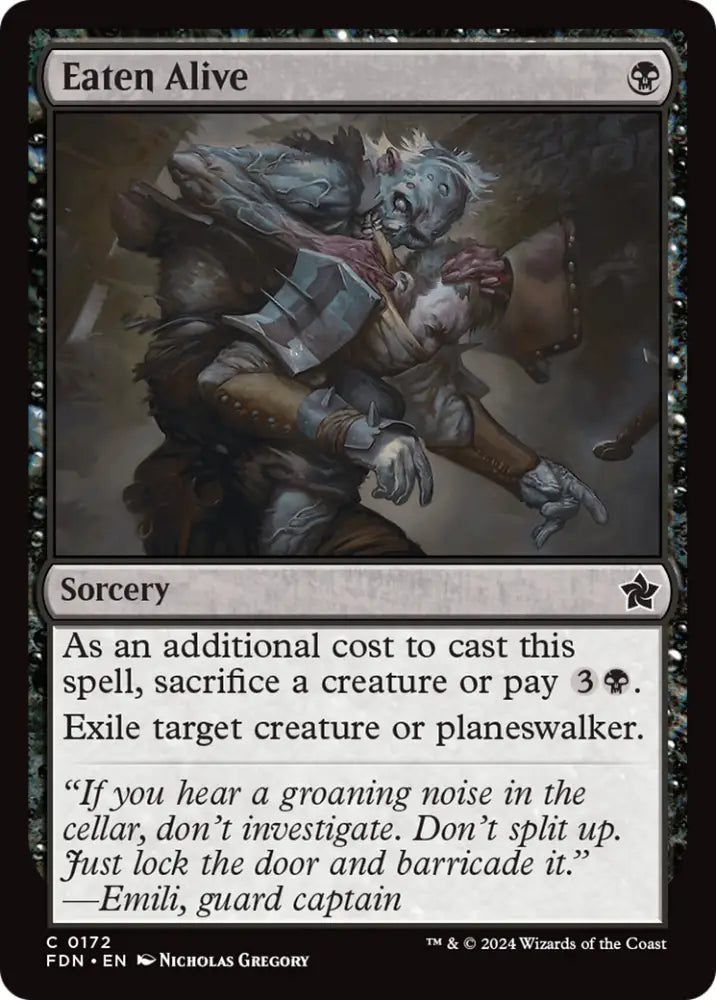 Eaten Alive [Foundations] - MTG Single