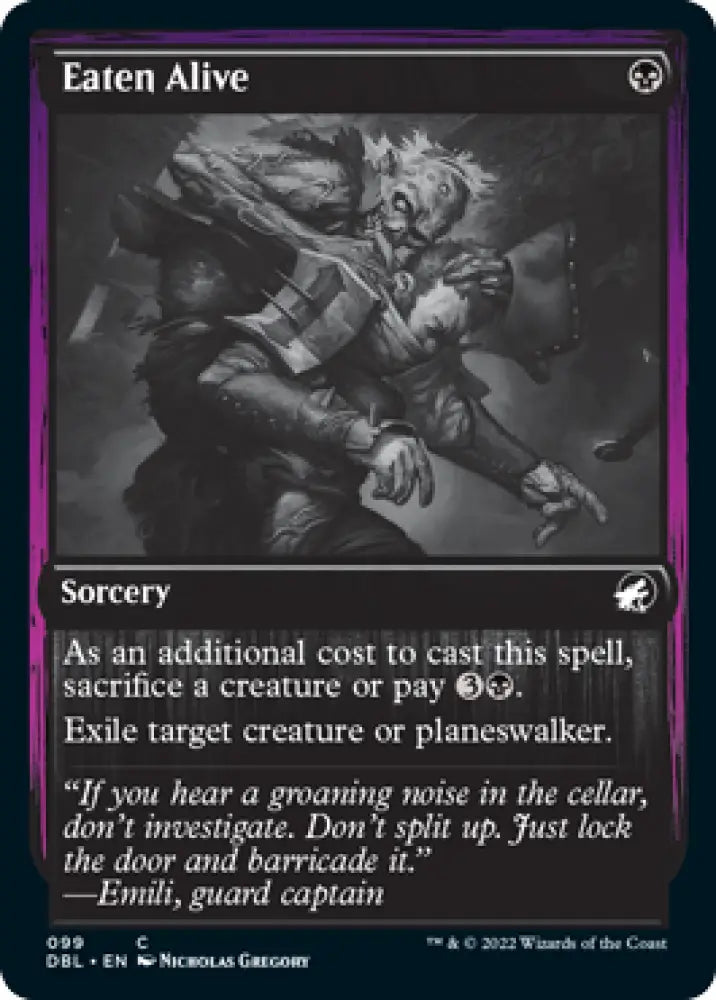 Eaten Alive [Innistrad: Double Feature] - MTG Single