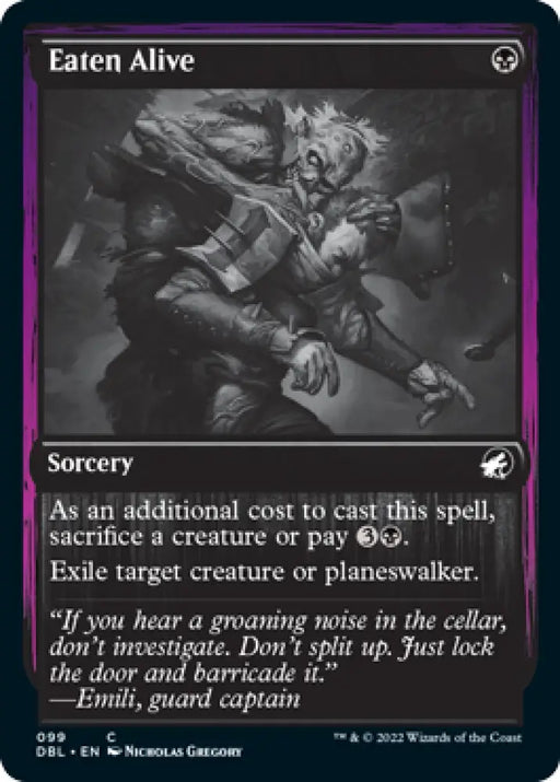 Eaten Alive [Innistrad: Double Feature] - MTG Single