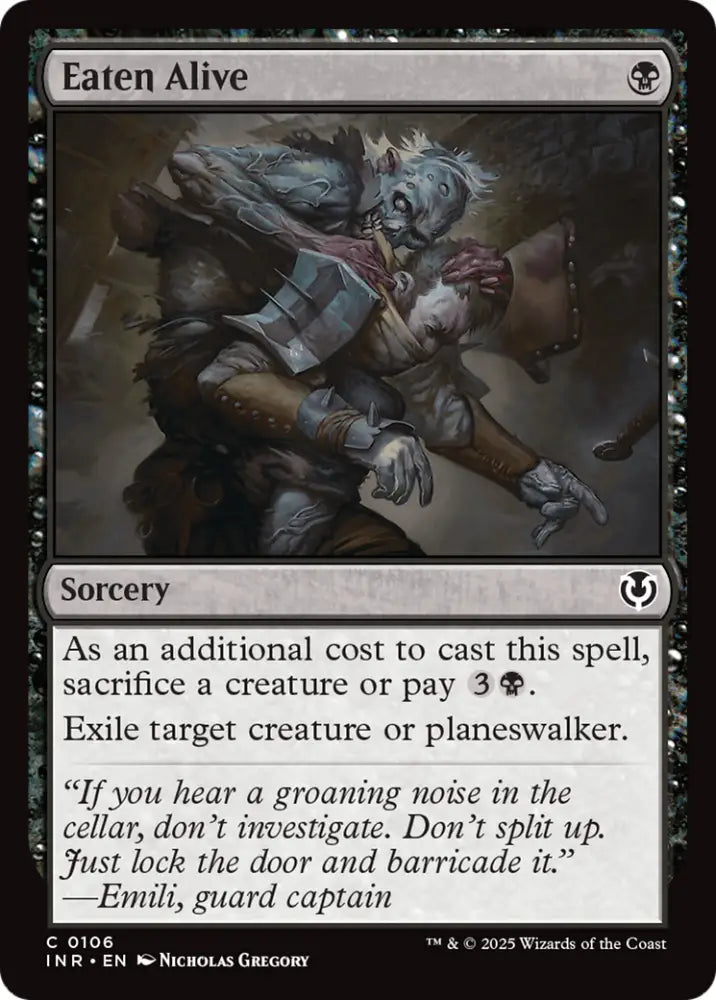 Eaten Alive [Innistrad Remastered] - MTG Single