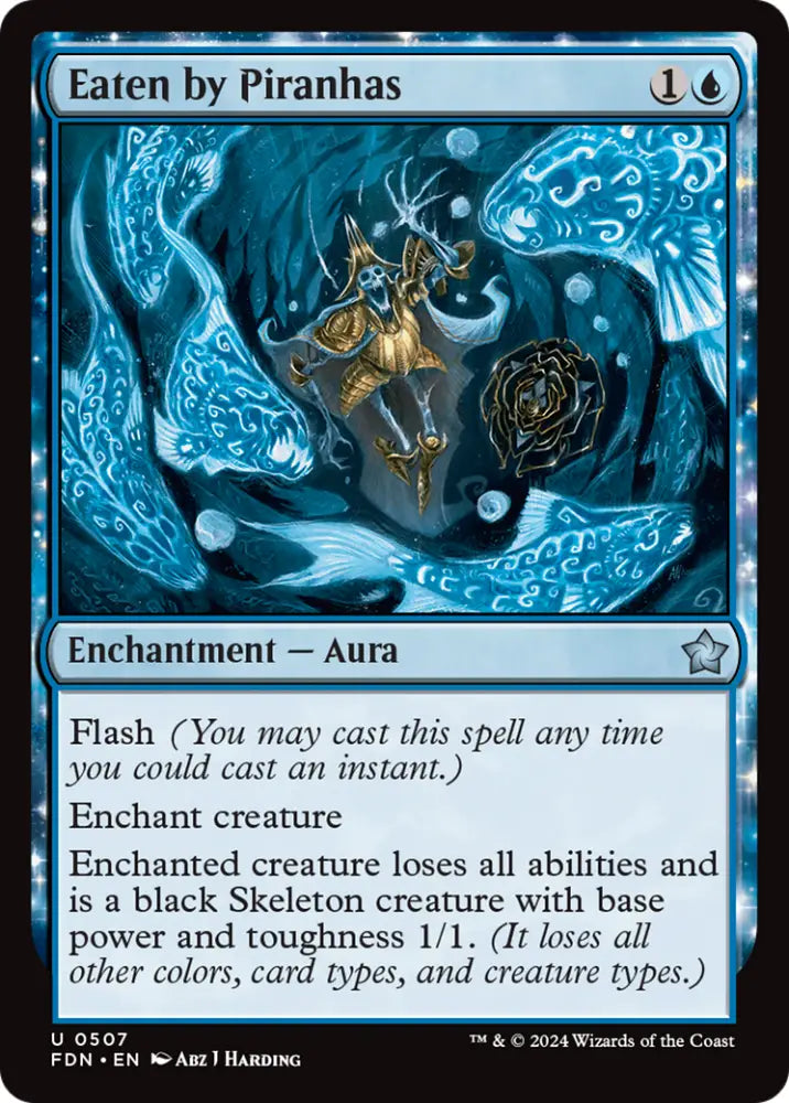 Eaten by Piranhas [Foundations] - MTG Single