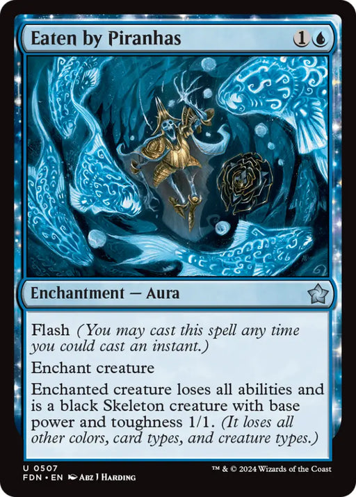 Eaten by Piranhas [Foundations] - MTG Single