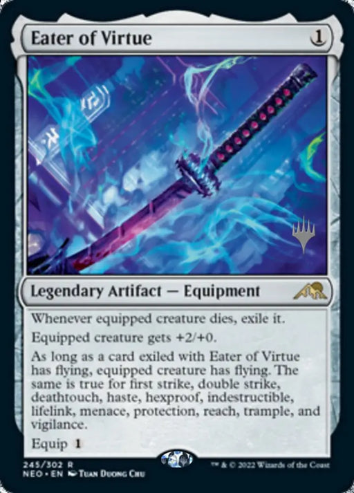Eater of Virtue (Promo Pack) [Kamigawa: Neon Dynasty Promos] - MTG Single