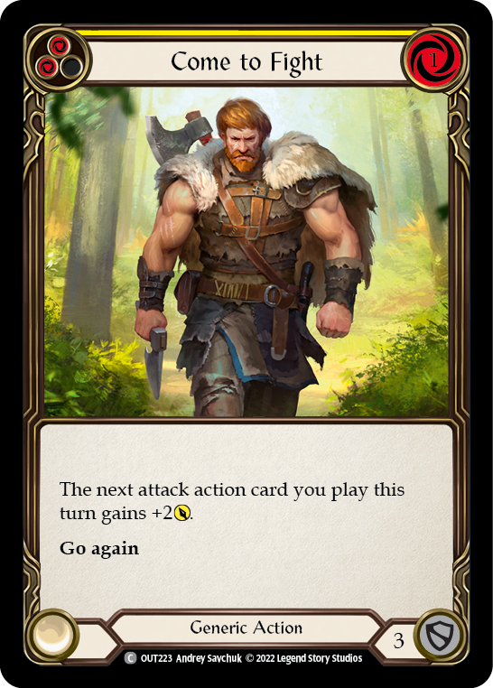 Come to Fight (Yellow) [Outsiders]