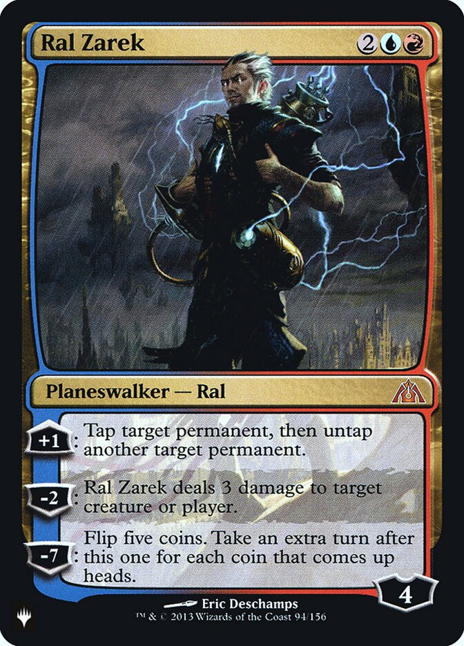 Ral Zarek [Secret Lair: Heads I Win Tails You Lose]