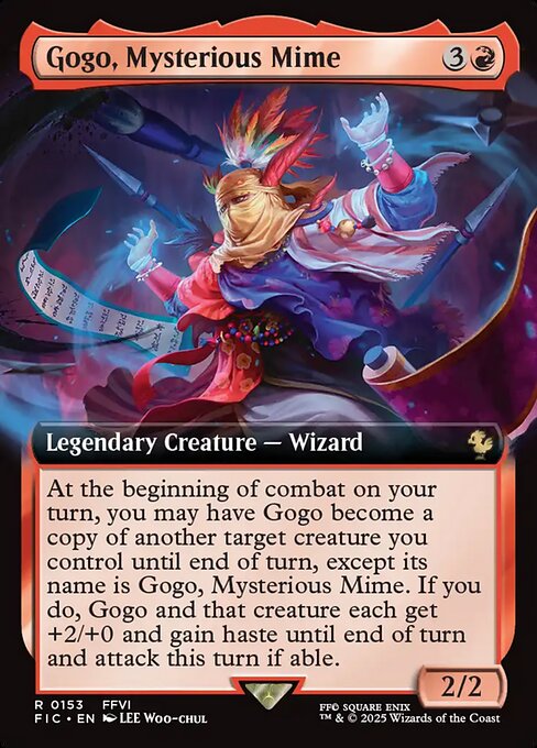 Gogo, Mysterious Mime (153) [Final Fantasy Commander]