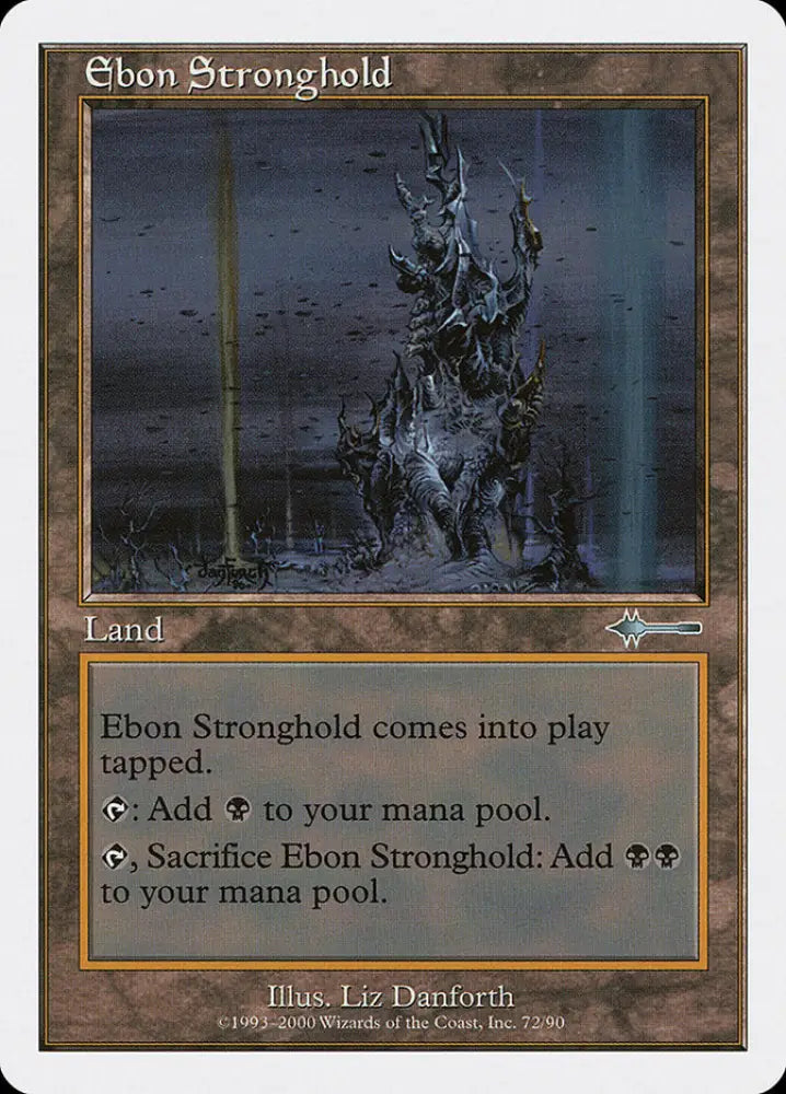 Ebon Stronghold [Beatdown] - MTG Single