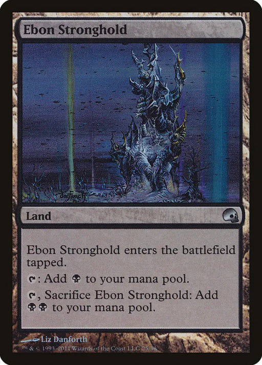 Ebon Stronghold [Premium Deck Series: Graveborn] - MTG Single