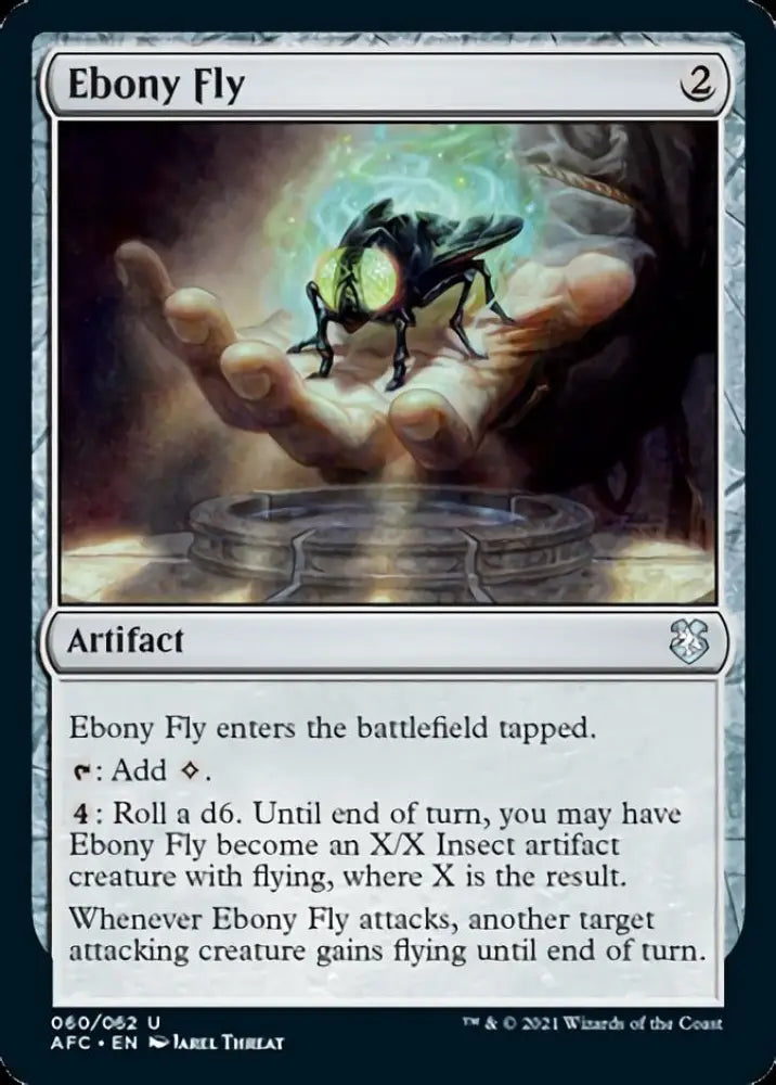 Ebony Fly [Dungeons & Dragons: Adventures in the Forgotten Realms Commander] - MTG Single