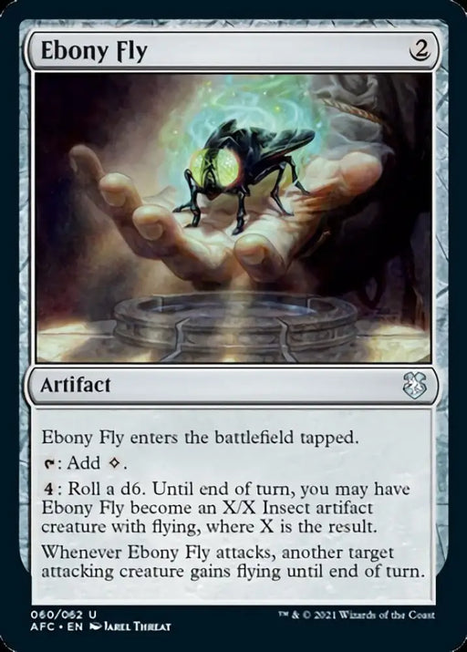 Ebony Fly [Dungeons & Dragons: Adventures in the Forgotten Realms Commander] - MTG Single