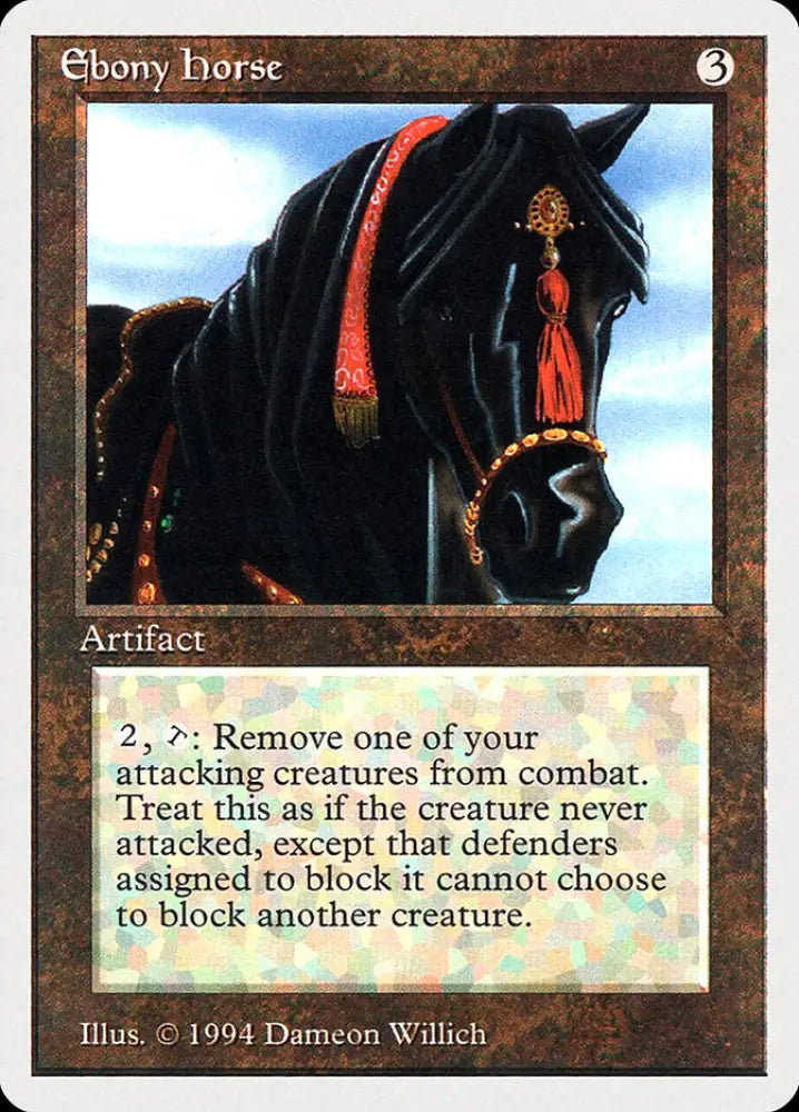 Ebony Horse [Summer Magic / Edgar] - MTG Single
