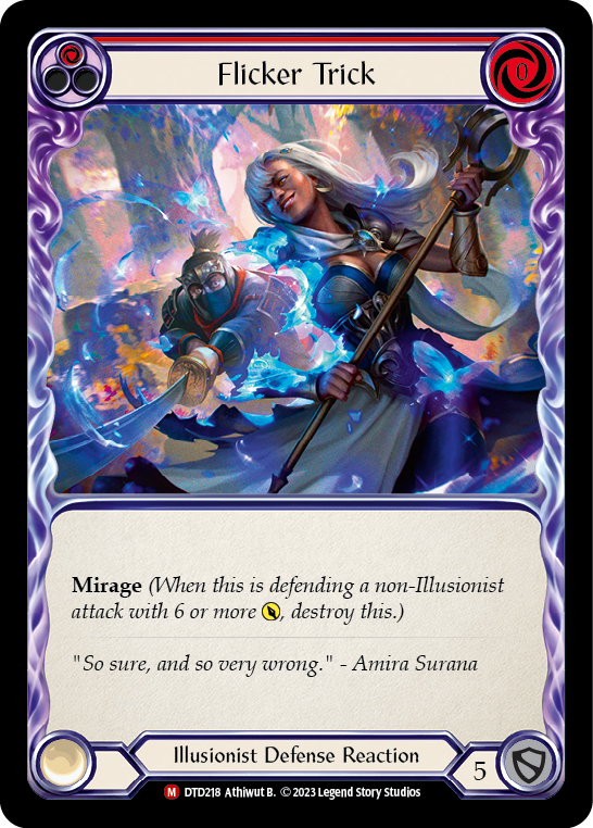 Flicker Trick [Dusk Till Dawn] Rainbow Foil