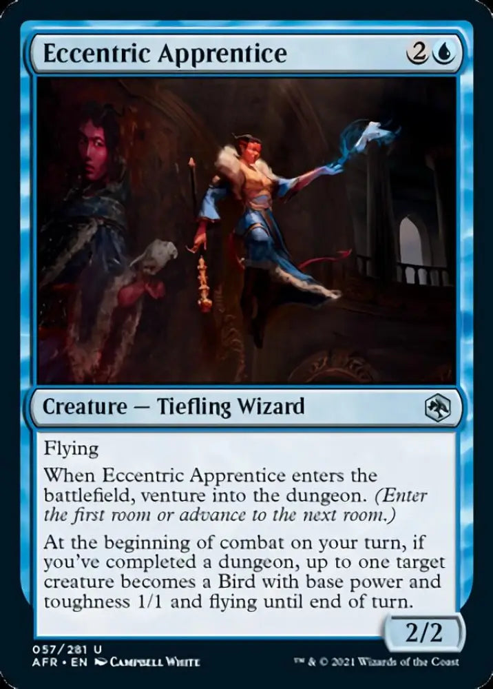 Eccentric Apprentice [Dungeons & Dragons: Adventures in the Forgotten Realms] - MTG Single