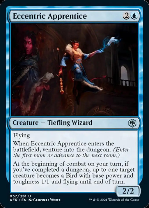 Eccentric Apprentice [Dungeons & Dragons: Adventures in the Forgotten Realms] - MTG Single