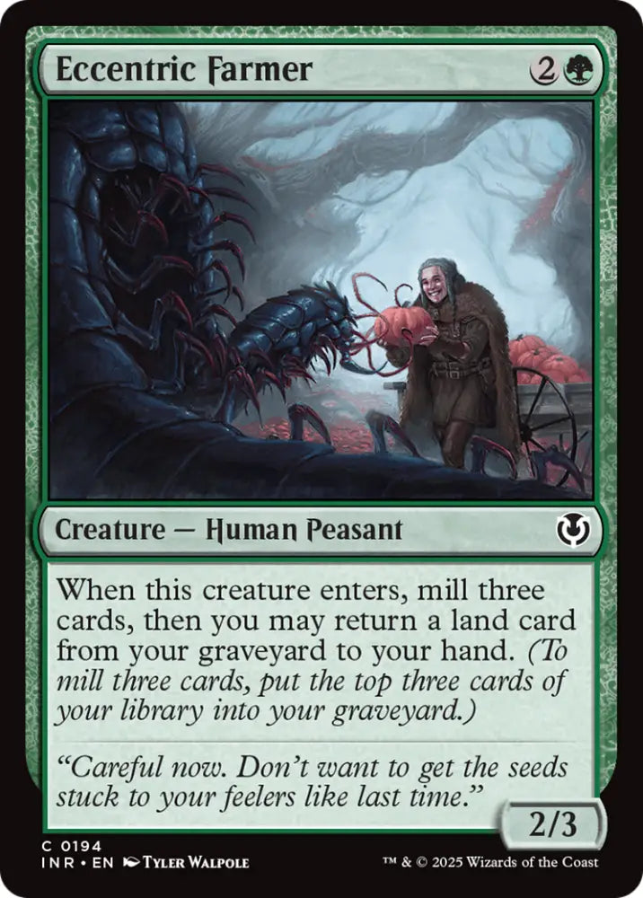Eccentric Farmer [Innistrad Remastered] - MTG Single