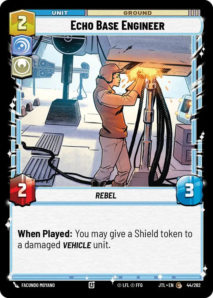Echo Base Engineer (044/262) [Jump to Lightspeed] - Star Wars: Unlimited Single