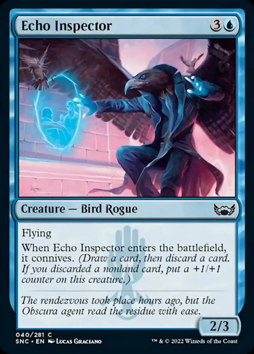 Echo Inspector [Streets of New Capenna] - MTG Single