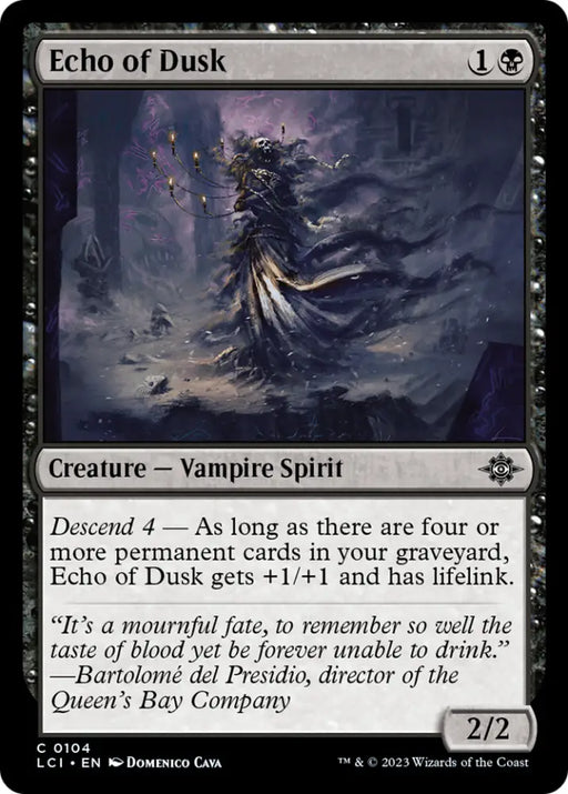 Echo of Dusk [The Lost Caverns of Ixalan] - MTG Single