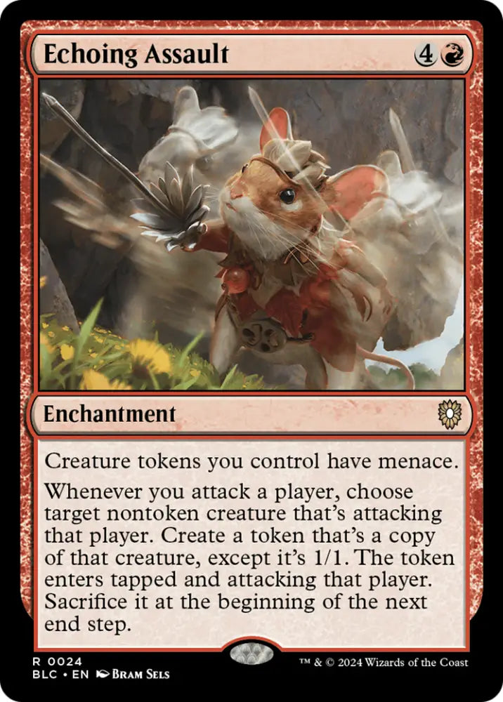 Echoing Assault [Bloomburrow Commander] - MTG Single