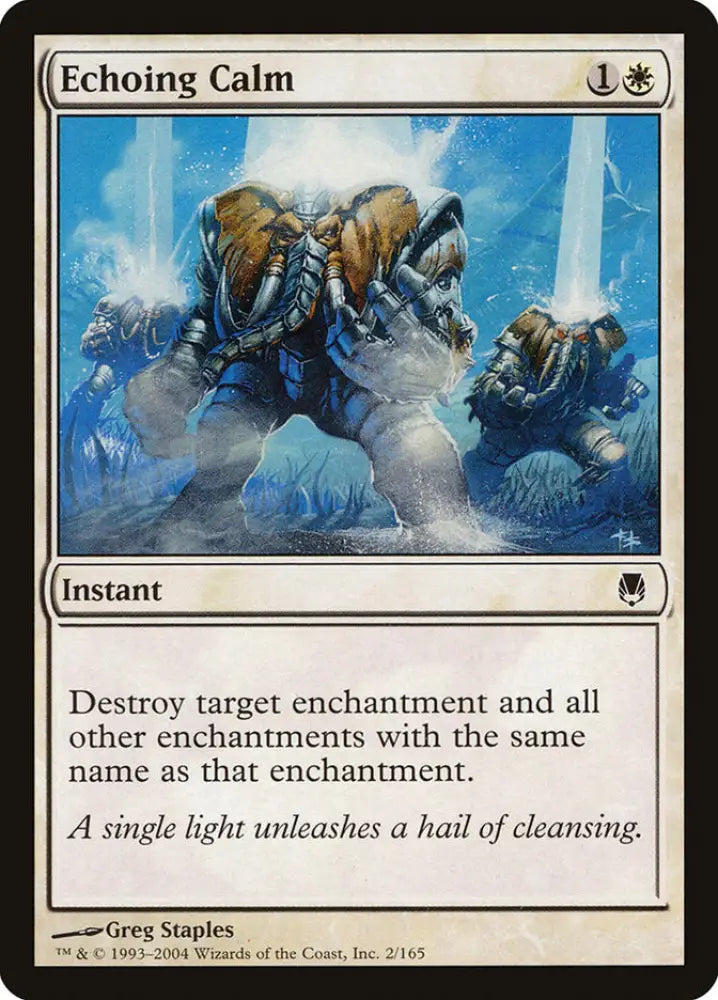 Echoing Calm [Darksteel] - MTG Single