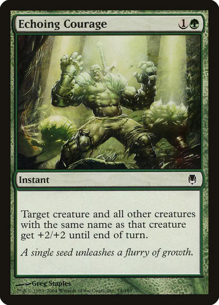 Echoing Courage [Darksteel] - MTG Single