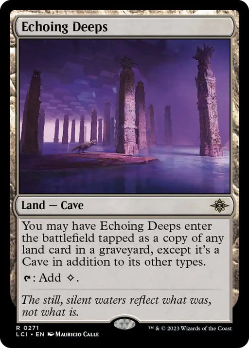 Echoing Deeps [The Lost Caverns of Ixalan] - MTG Single