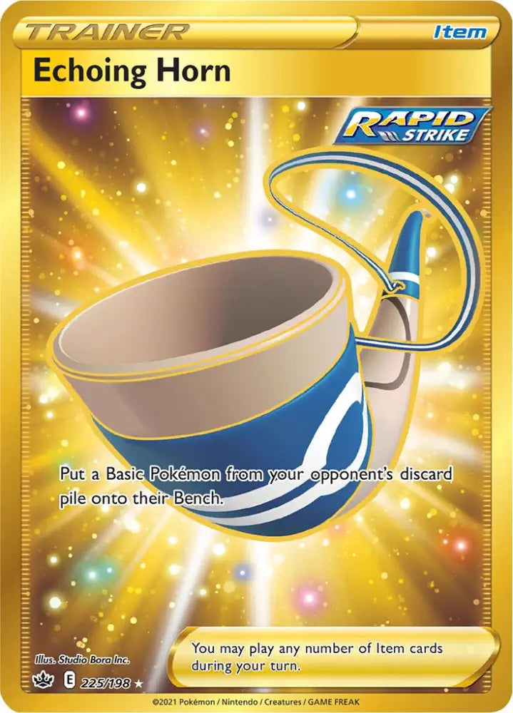 Echoing Horn (225/198) [Sword & Shield: Chilling Reign] - Pokemon Single