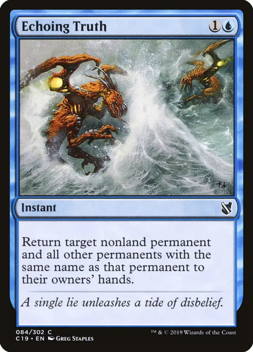 Echoing Truth [Commander 2019] - MTG Single