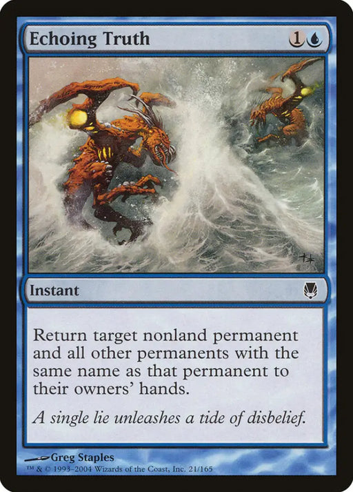 Echoing Truth [Darksteel] - MTG Single