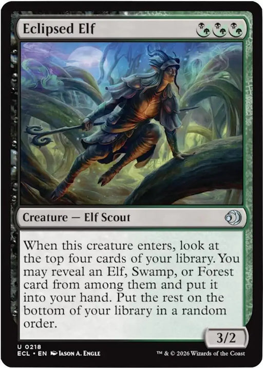 Eclipsed Elf (218) [Lorwyn Eclipsed]