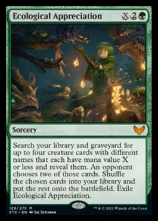 Ecological Appreciation [Strixhaven: School of Mages] - MTG Single