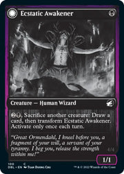 Ecstatic Awakener // Awoken Demon [Innistrad: Double Feature] - MTG Single