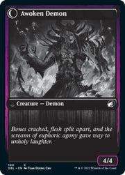 Ecstatic Awakener // Awoken Demon [Innistrad: Double Feature] - MTG Single