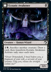 Ecstatic Awakener // Awoken Demon [Innistrad: Midnight Hunt] - MTG Single