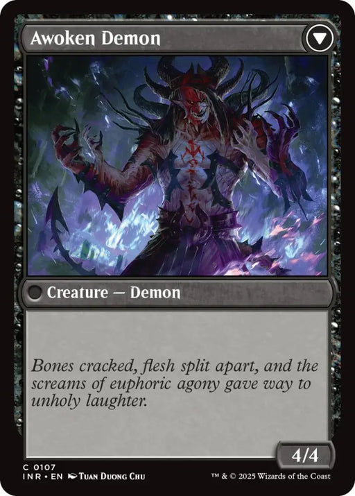 Ecstatic Awakener // Awoken Demon [Innistrad Remastered] - MTG Single