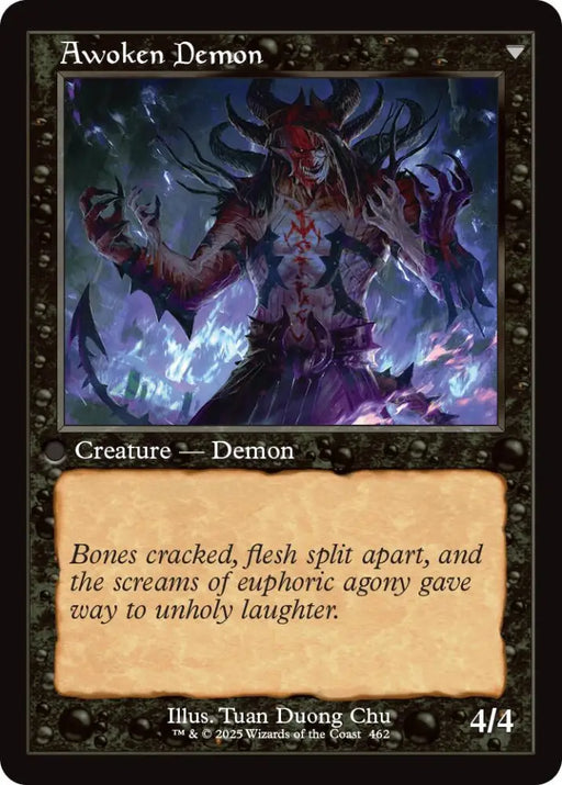 Ecstatic Awakener // Awoken Demon (Retro Frame) [Innistrad Remastered] - MTG Single