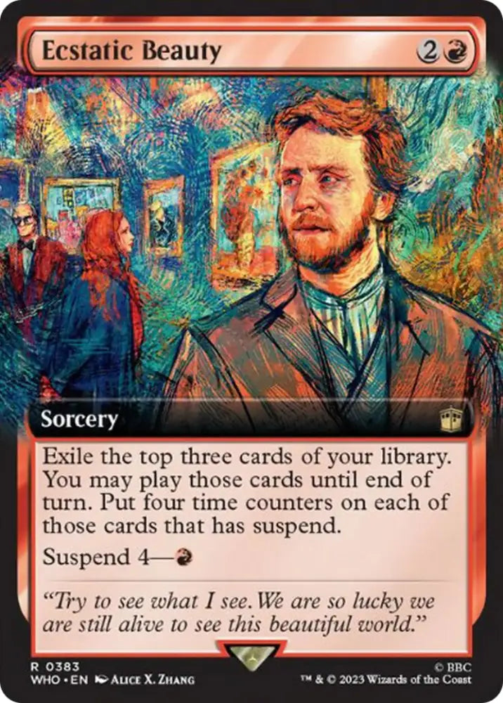 Ecstatic Beauty (Extended Art) [Doctor Who] - MTG Single
