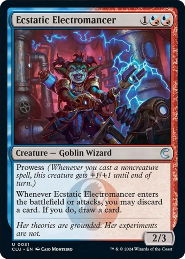 Ecstatic Electromancer [Ravnica: Clue Edition] - MTG Single