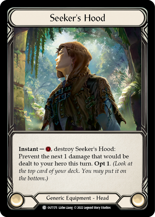 Seeker's Hood [Outsiders] Rainbow Foil